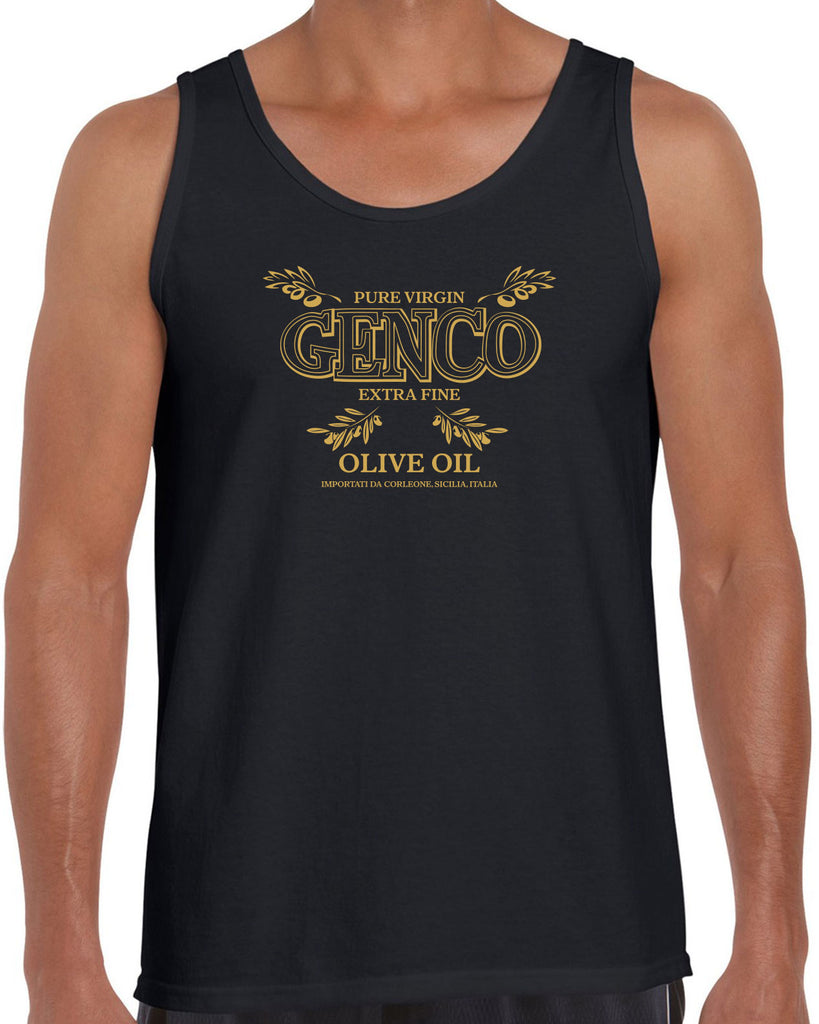 Genco Olive Oil Tank Top Godfather Movie Mafia Mobster Don Corleone Halloween Costume