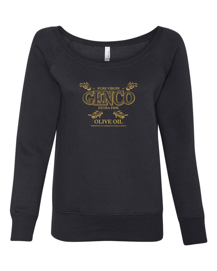Women's Off the Shoulder Sweatshirt - Genco Oil