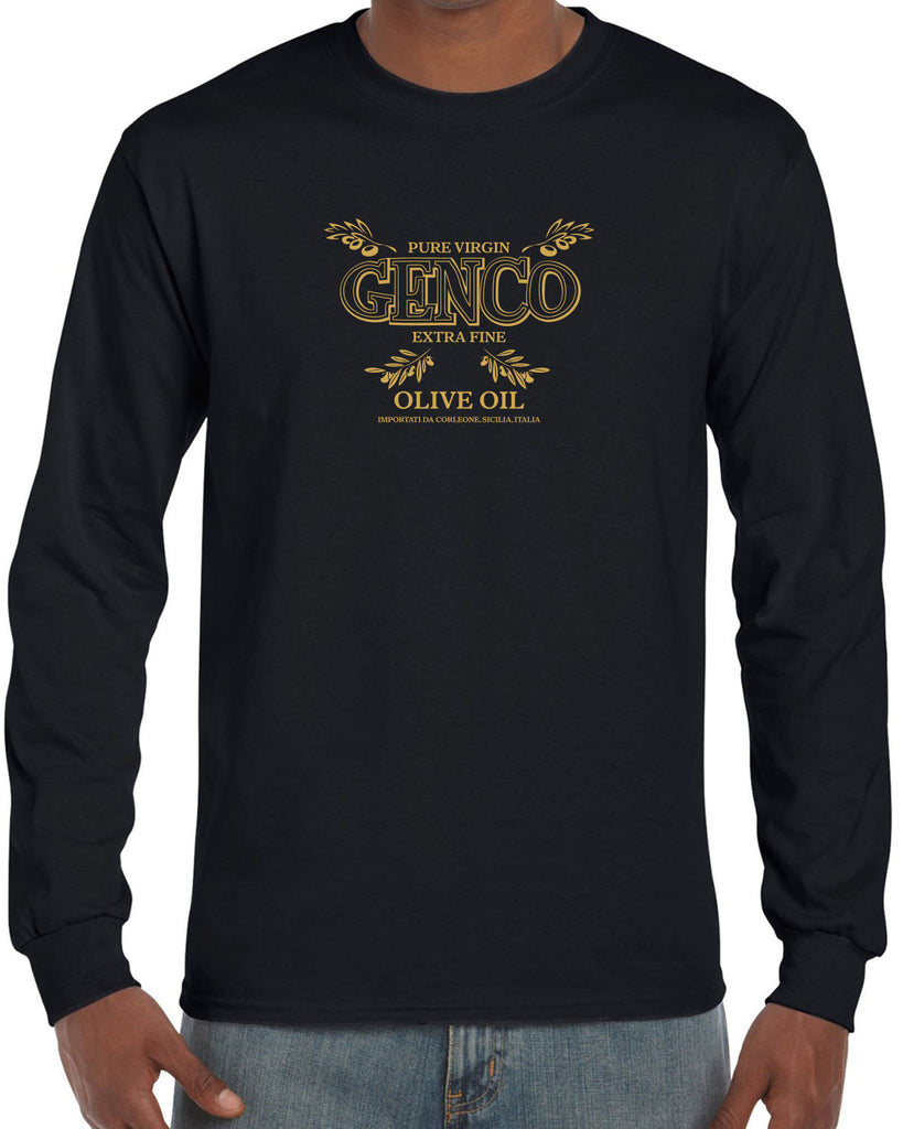 Genco Olive Oil Long Sleeve Shirt Godfather Movie Mafia Mobster Don Corleone Halloween Costume