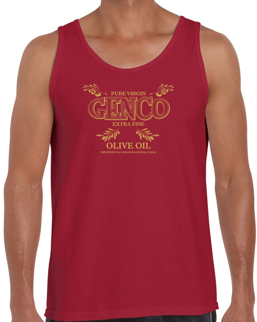 Genco Olive Oil Tank Top Godfather Movie Mafia Mobster Don Corleone Halloween Costume