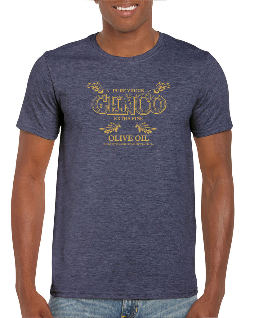 Genco Olive Oil Mens T-Shirt Godfather Movie Mafia Mobster Don Corleone Halloween Costume