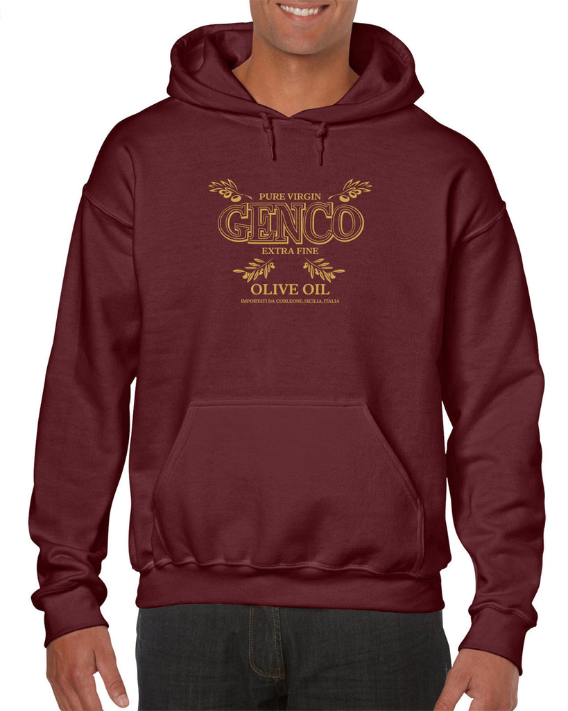 Genco Olive Oil Hoodie Hooded Sweatshirt Godfather Movie Mafia Mobster Don Corleone Halloween Costume