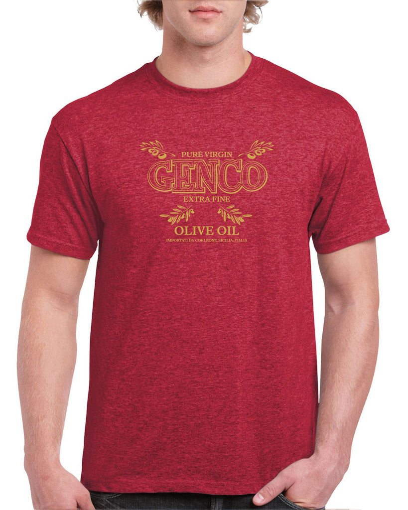 Genco Olive Oil Mens T-Shirt Godfather Movie Mafia Mobster Don Corleone Halloween Costume
