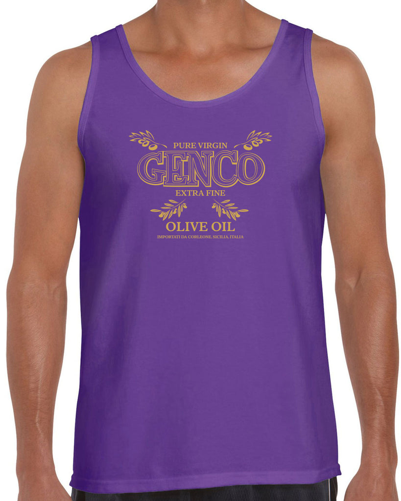 Genco Olive Oil Tank Top Godfather Movie Mafia Mobster Don Corleone Halloween Costume