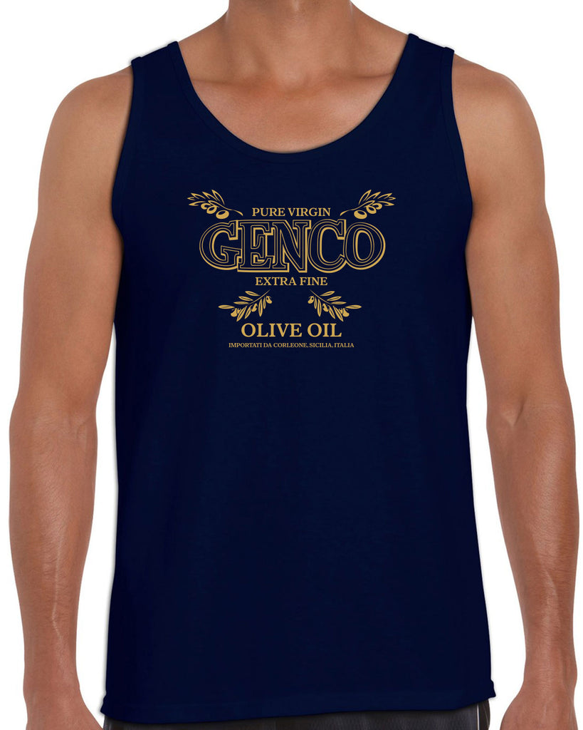 Genco Olive Oil Tank Top Godfather Movie Mafia Mobster Don Corleone Halloween Costume