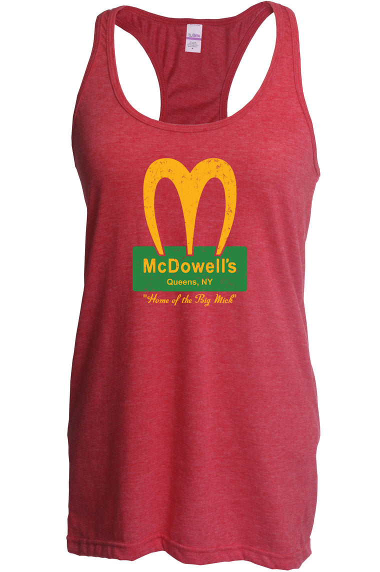 Women's Racer Back Tank Top - McDowells