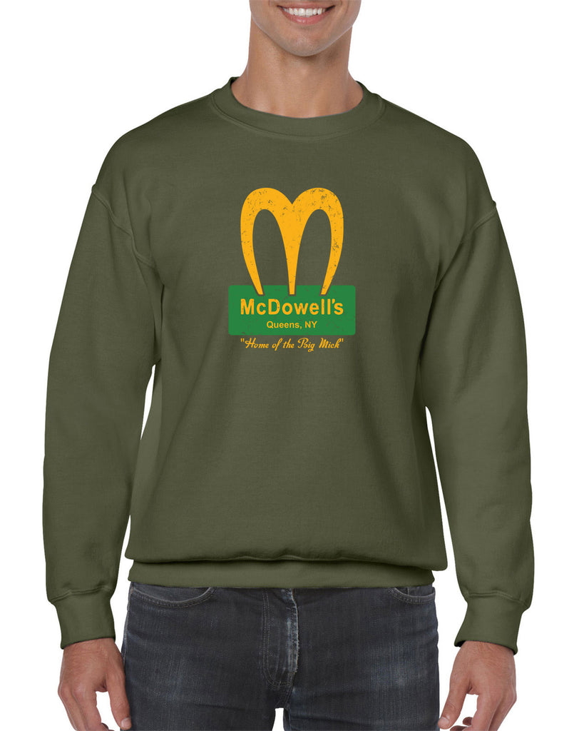 McDowells Funny Crew Sweatshirt Coming To America 80s Movie Comedy Randy Watson Halloween Costume