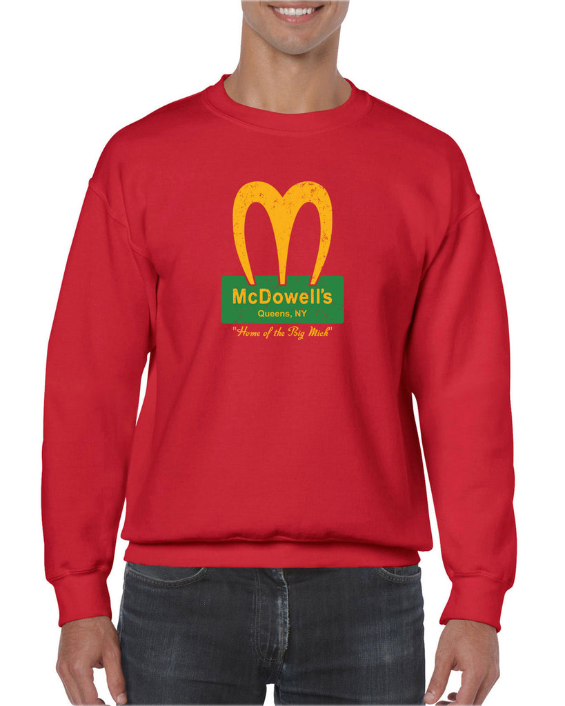 McDowells Funny Crew Sweatshirt Coming To America 80s Movie Comedy Randy Watson Halloween Costume