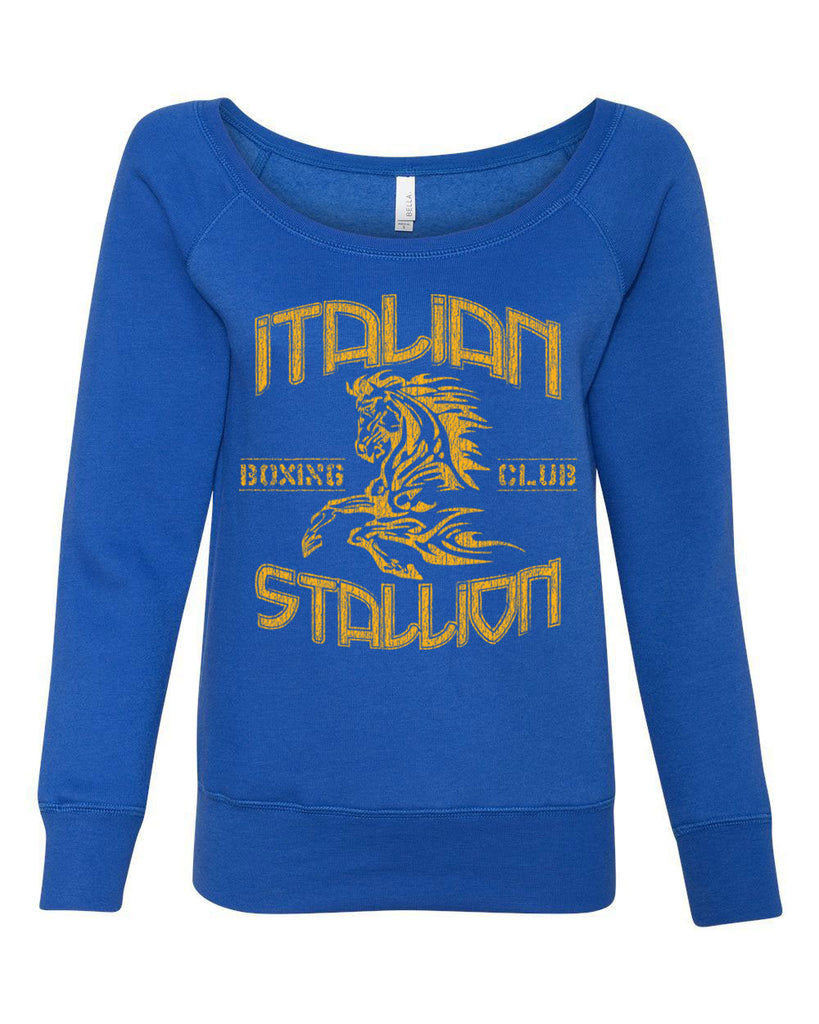Women's Long Sleeve Off the Shoulder - Italian Stallion