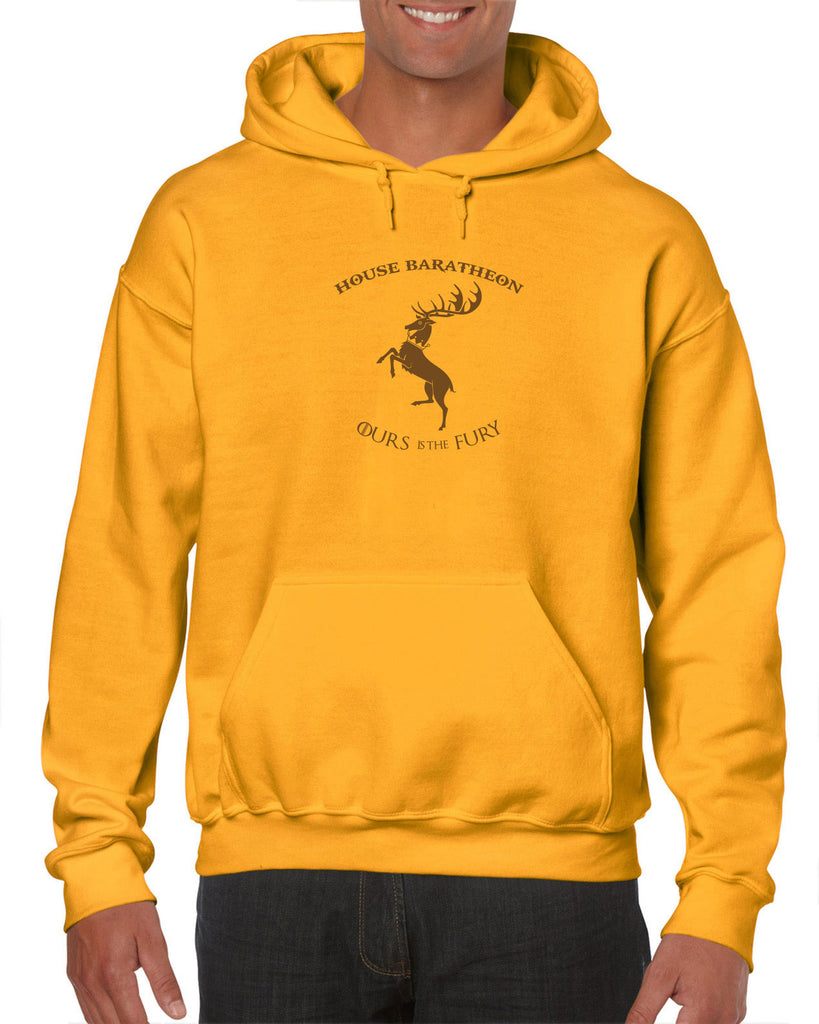 House Baratheon Hoodie Hooded Sweatshirt Tv Show Game Of Thrones Storm Lands Westeros Kings Landing Stag Vintage Retro