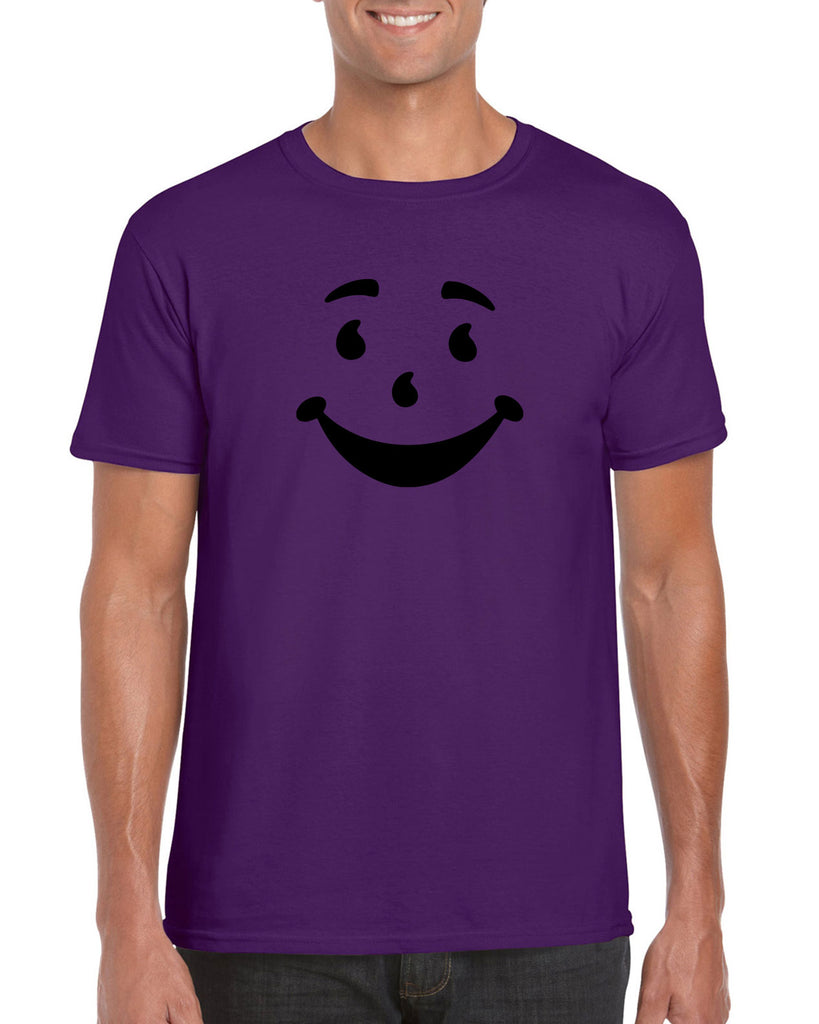 Kool Aide Man Face Mens T-Shirt Geek Nerd Halloween Costume