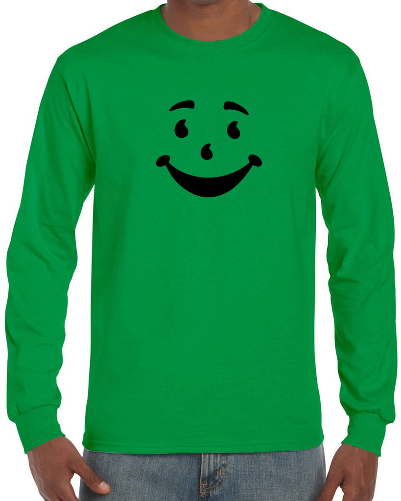 Kool Aide Man Face Hoodie Hooded Sweatshirt Geek Nerd Halloween Costume