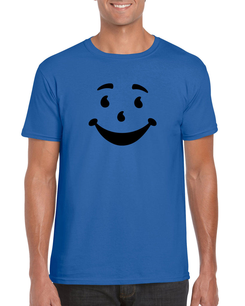 Kool Aide Man Face Mens T-Shirt Geek Nerd Halloween Costume