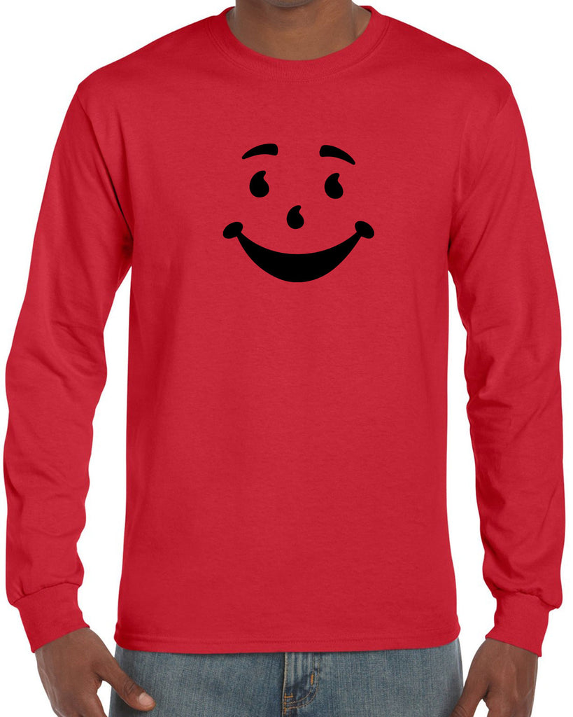 Kool Aide Man Face Hoodie Hooded Sweatshirt Geek Nerd Halloween Costume