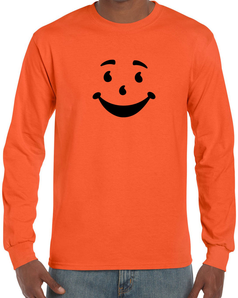 Kool Aide Man Face Hoodie Hooded Sweatshirt Geek Nerd Halloween Costume