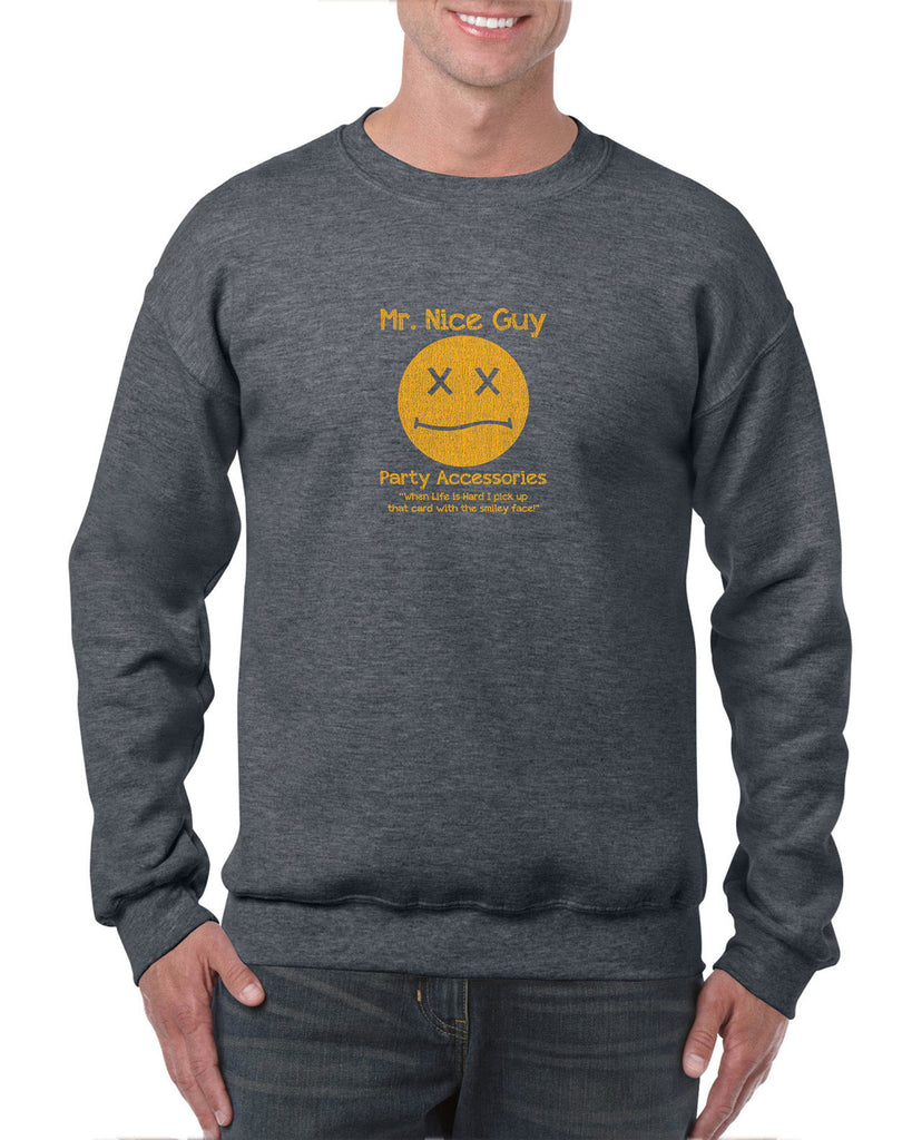 Mr. Nice Guy Crew Sweatshirt Half Baked 90s Movie Weed Stoner Chapelle Party Vintage Retro