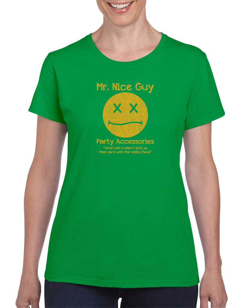 Mr. Nice Guy Womens T-Shirt Half Baked 90s Movie Weed Stoner Chapelle Party Vintage Retro
