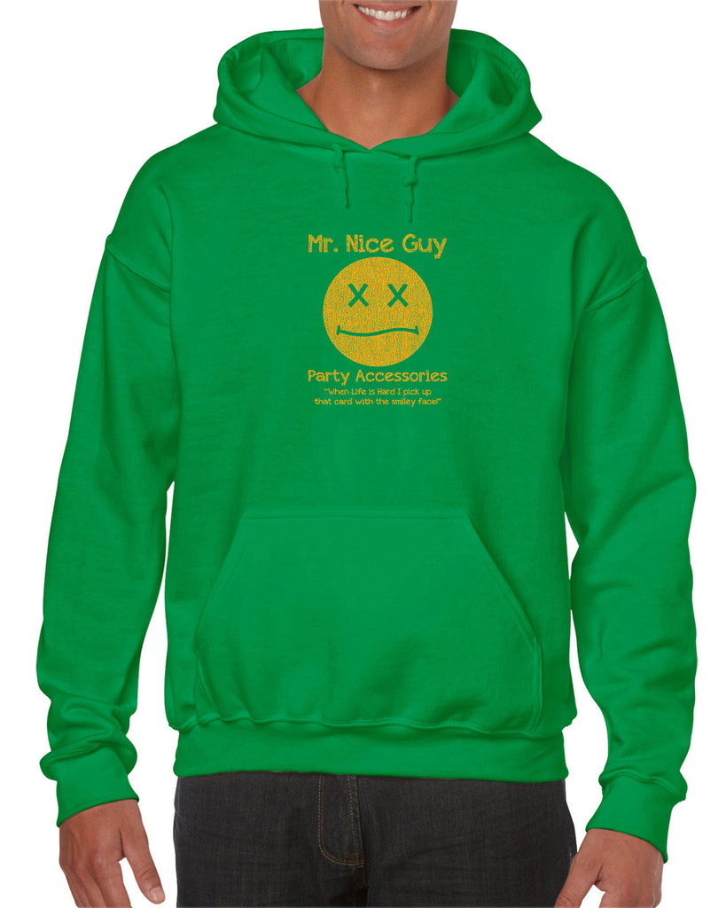 Mr. Nice Guy Hoodie Hooded Sweatshirt Half Baked 90s Movie Weed Stoner Chapelle Party Vintage Retro