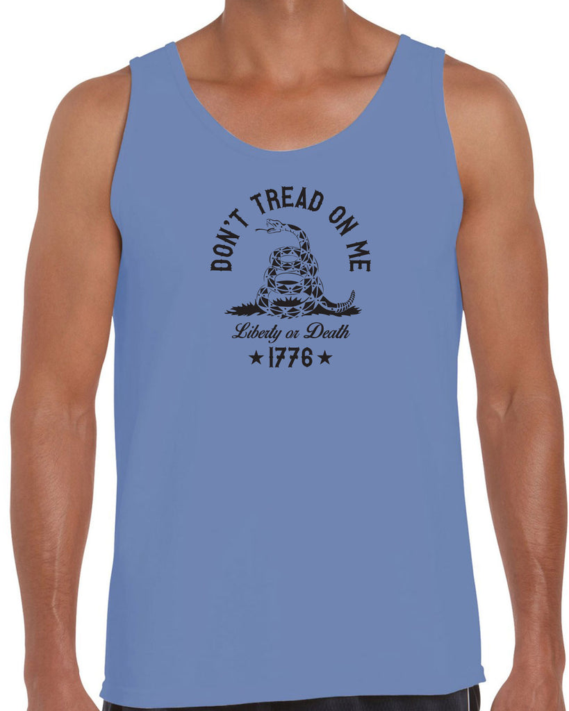 Don't Tread on Me Tank Top liberty or death 1776 america USA liberty independence freedom
