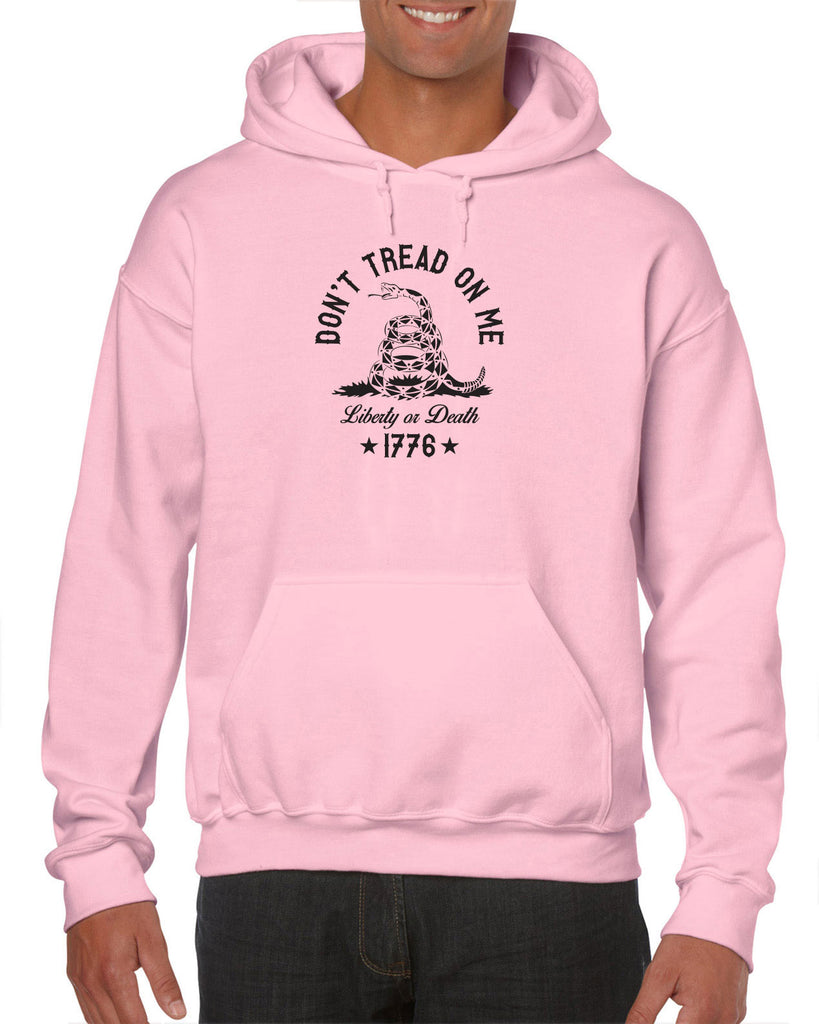 Don't Tread on Me Hoodie Hooded Sweatshirt liberty or death 1776 america USA liberty independence freedom