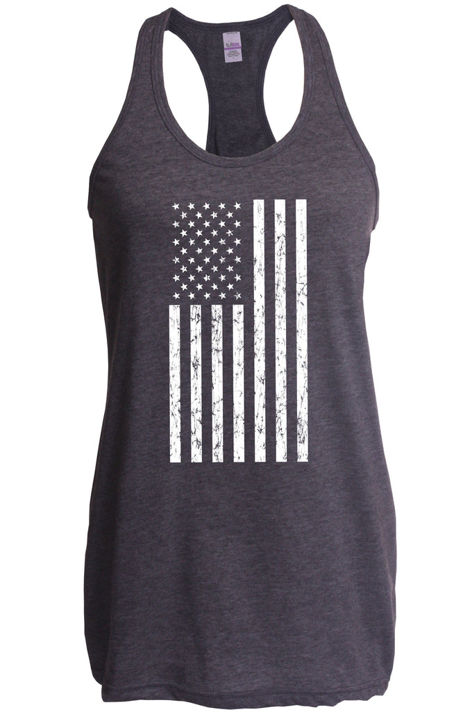 American Flag Racer Back racerback Tank Top USA patriot merica republican democrat campaign election politics freedom liberty independence day 4th of july