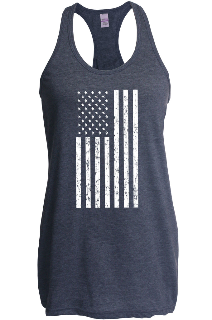 American Flag Racer Back racerback Tank Top USA patriot merica republican democrat campaign election politics freedom liberty independence day 4th of july