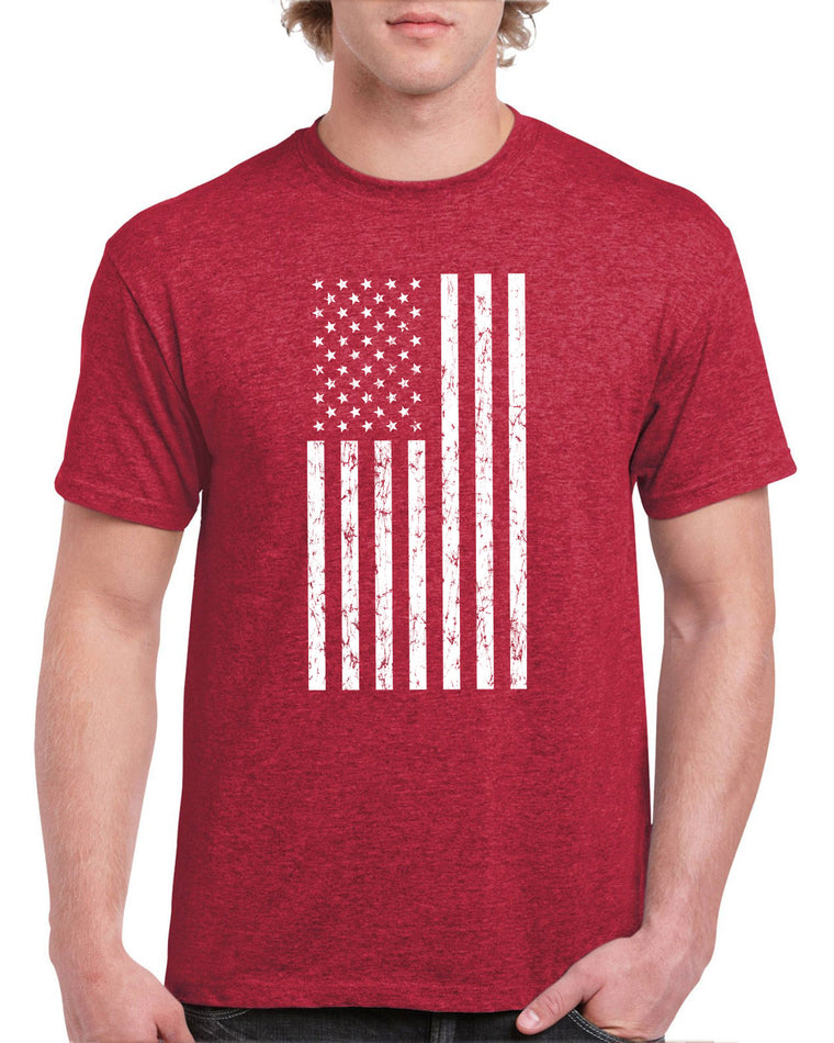 Men's Short Sleeve T-Shirt - American Flag
