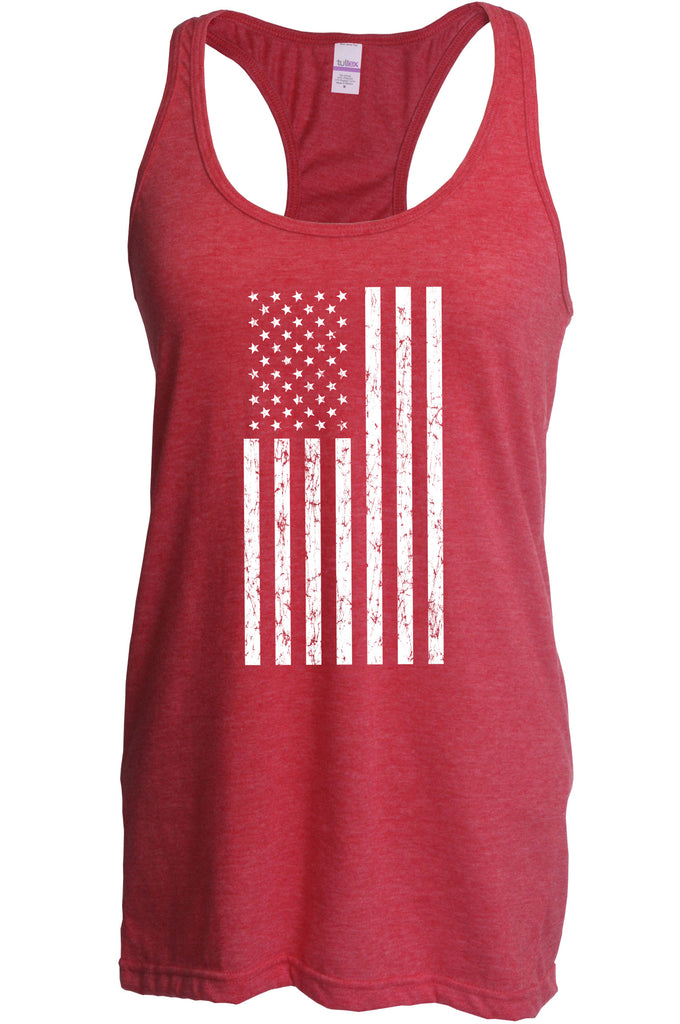 American Flag Racer Back racerback Tank Top USA patriot merica republican democrat campaign election politics freedom liberty independence day 4th of july