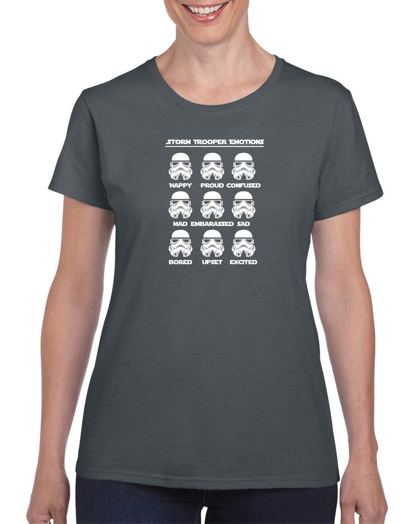 Women's Short Sleeve T-Shirt - Storm Trooper Emotions