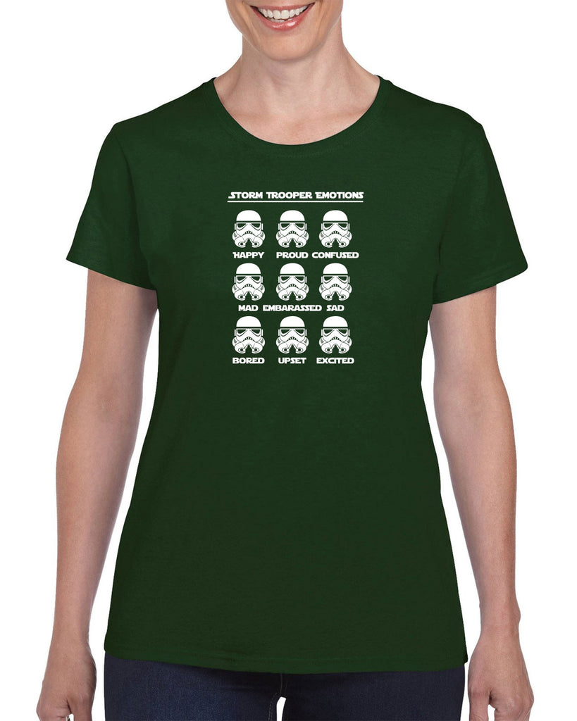 Women's Short Sleeve T-Shirt - Storm Trooper Emotions