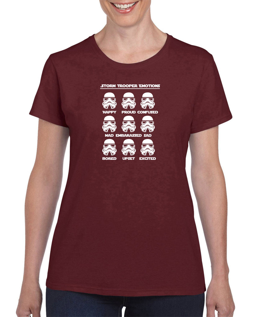 Women's Short Sleeve T-Shirt - Storm Trooper Emotions