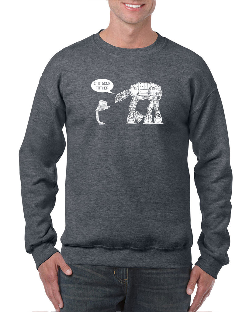 Unisex Crew Sweatshirt - At At I Am Your Father