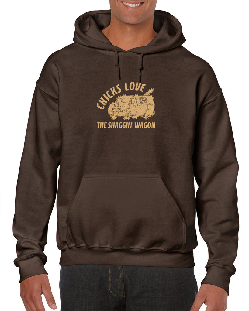 Mutt Cutts Shagging Wagon Hoodie Hooded Sweatshirt Dumb and Dumber 90s Funny Comedy
