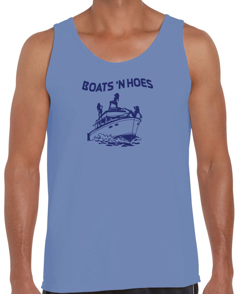 Boats N Hoes Tank Top Step Brothers Movie Prestige Worldwide Funny Music Party