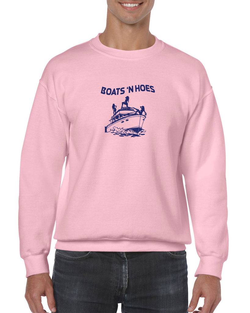 Boats N Hoes Crew Sweatshirt Step Brothers Movie Prestige Worldwide Funny Music Party