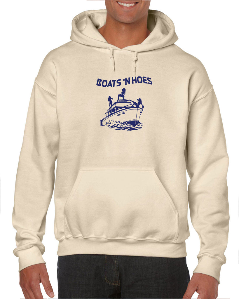Boats N Hoes Hoodie Hooded Sweatshirt Step Brothers Movie Prestige Worldwide Funny Music Party