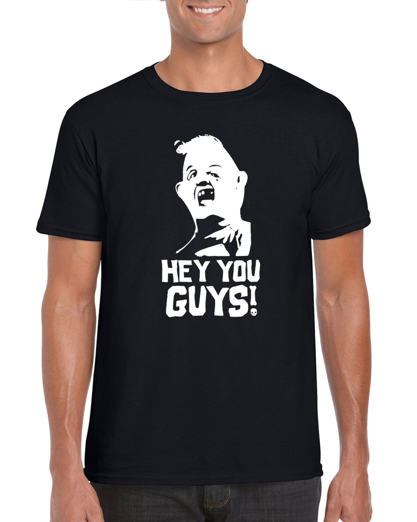 Hot Press Apparel Hey You Guys Goonies Sloth Never Say Die 80s Movie Vintage Classic College Party Funny Humor Gift Present Halloween Costume Sale Handmade