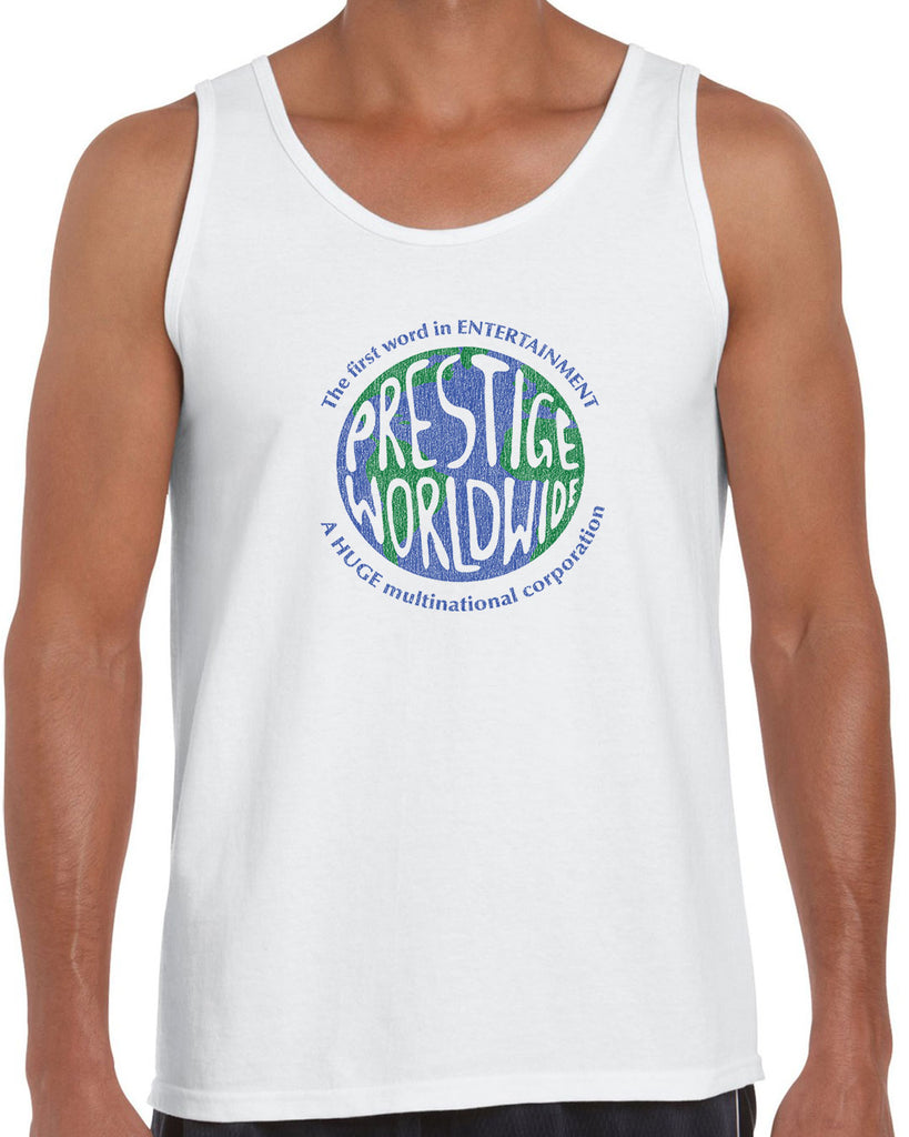 Prestige Worldwide Tank Top Funny Step Brothers Movie Boats N Hoes Music Edit alt text