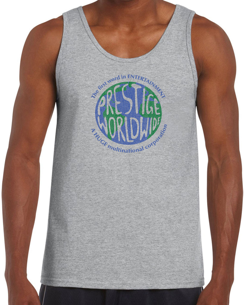Prestige Worldwide Tank Top Funny Step Brothers Movie Boats N Hoes Music Edit alt text