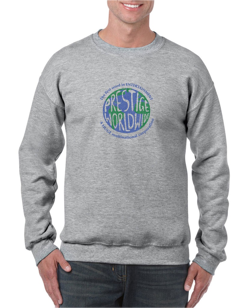 Prestige Worldwide Crew Sweatshirt Funny Step Brothers Movie Boats N Hoes Music