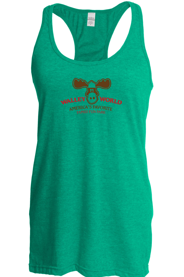 Women's Racer Back Tank Top - Walley World