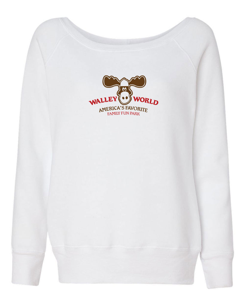 Walley World Family Fun Park Off The Womens Crew Sweatshirt Griswold Family Vacation 80s Movie Costume Vintage Retro