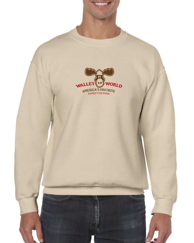 Walley World Family Fun Park Crew Sweatshirt Griswold Family Vacation 80s Movie Costume Vintage Retr