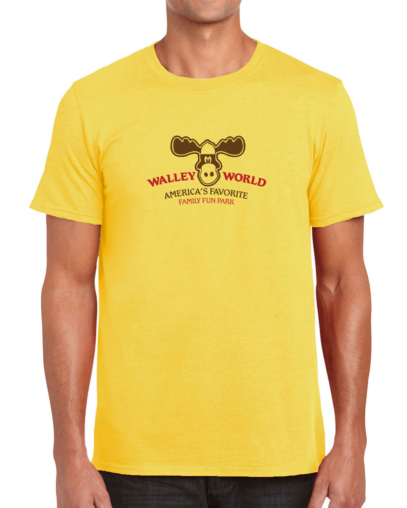 Walley World Family Fun Park Mens T-Shirt Griswold Family Vacation 80s Movie Costume Vintage Retro