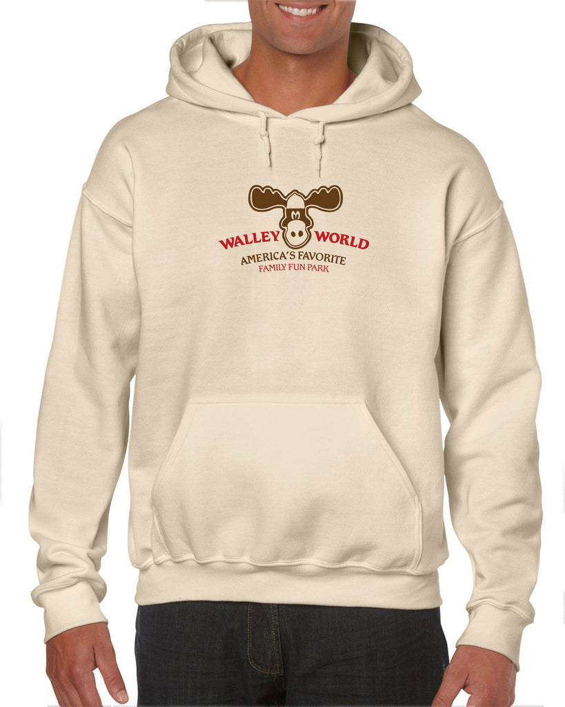 Walley World Family Fun Park Hoodie Hooded Sweatshirt Griswold Family Vacation 80s Movie Costume Vintage Retro
