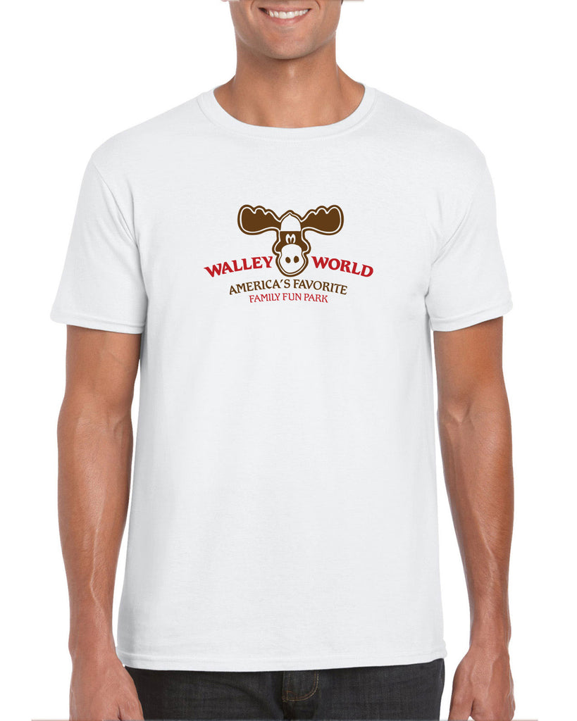 Walley World Family Fun Park Mens T-Shirt Griswold Family Vacation 80s Movie Costume Vintage Retro