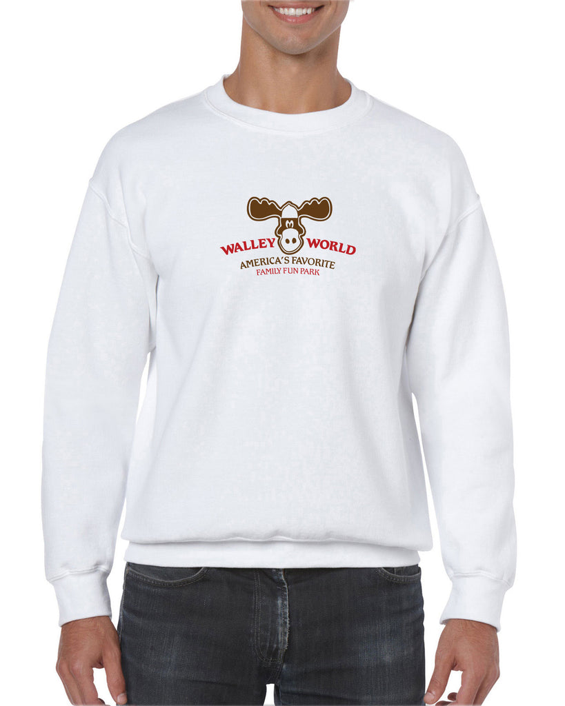 Walley World Family Fun Park Crew Sweatshirt Griswold Family Vacation 80s Movie Costume Vintage Retr
