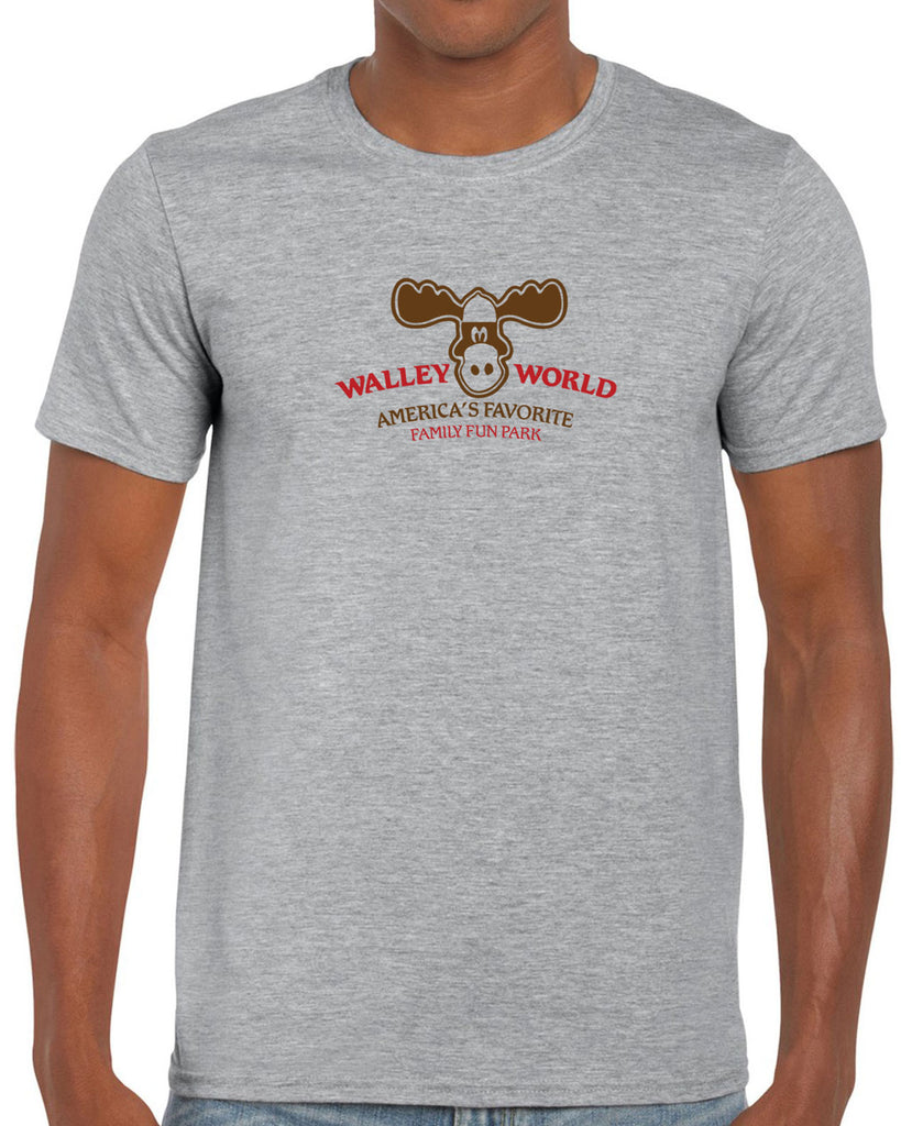 Walley World Family Fun Park Mens T-Shirt Griswold Family Vacation 80s Movie Costume Vintage Retro