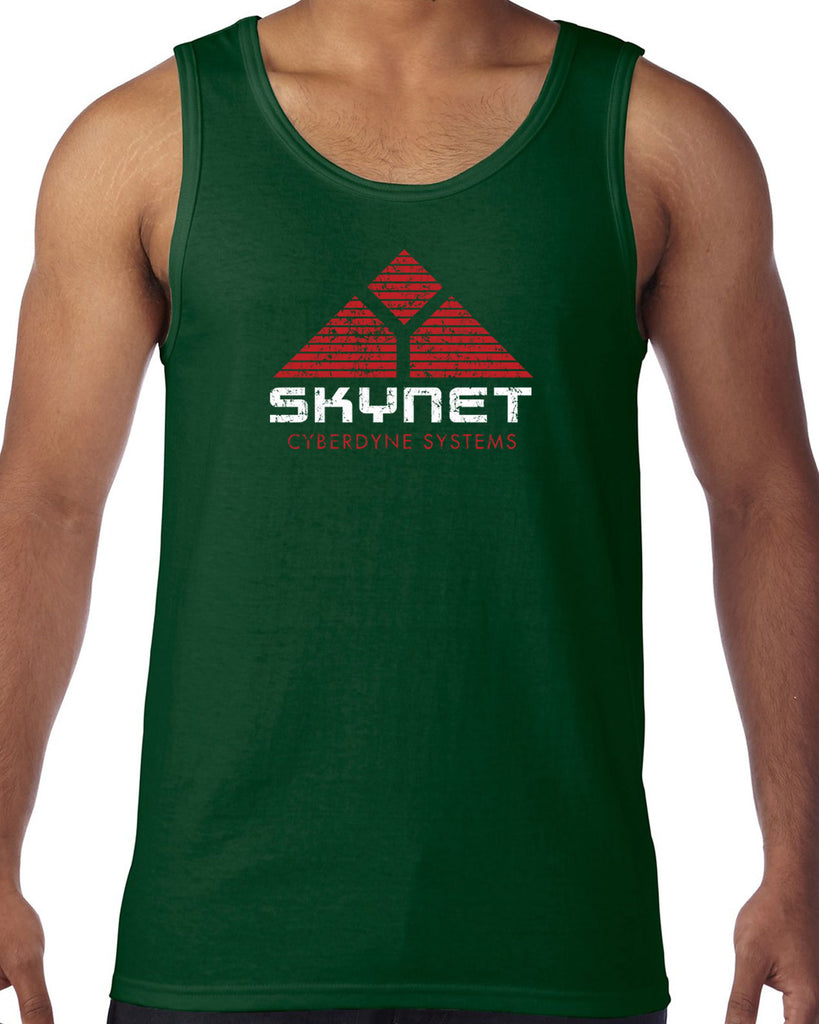 Skynet Cyberdyne Systems Tank Top Terminator 90s 80s Judgement Day Movie Vintage Retro