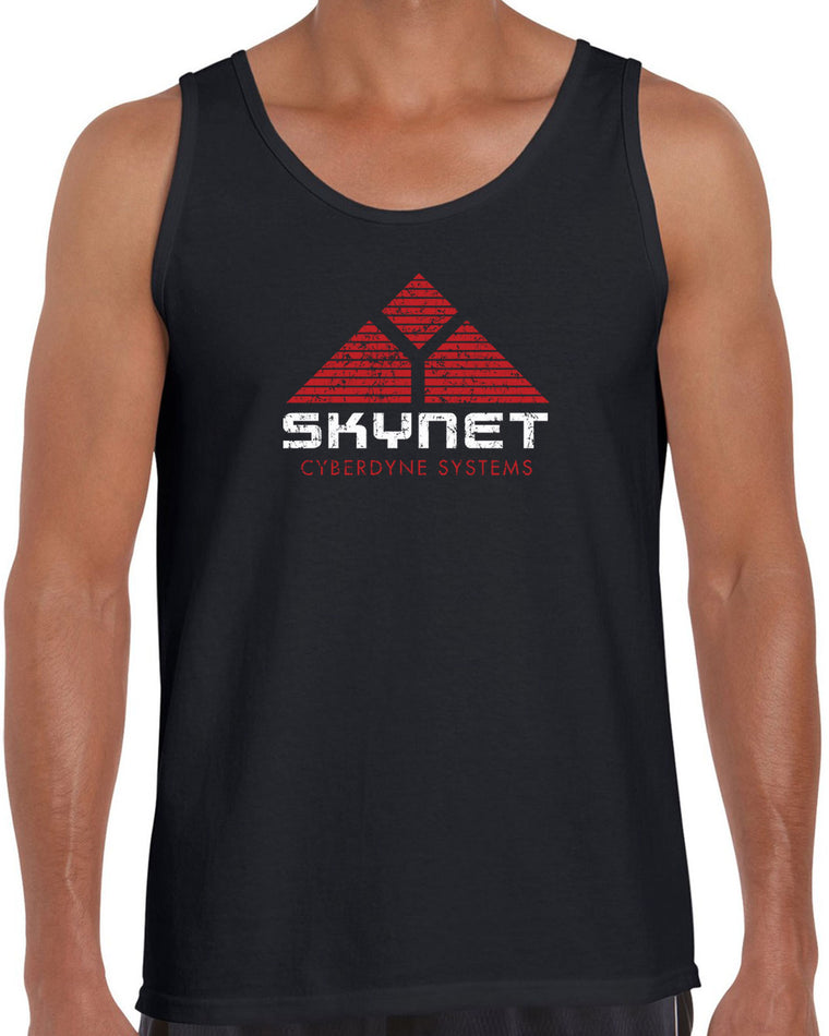 Men's Sleeveless Tank Top - Skynet